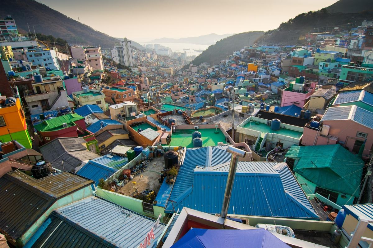 부산 감천문화마을 전경